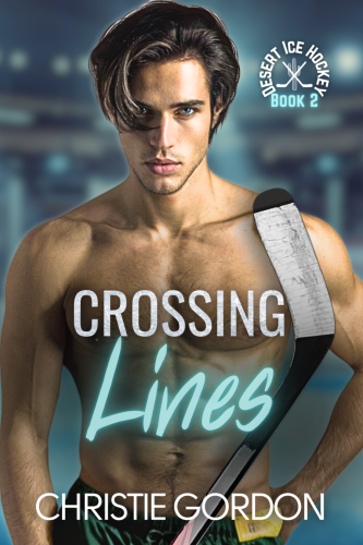 Crossing Lines: A Coach Player Hockey MM Romance